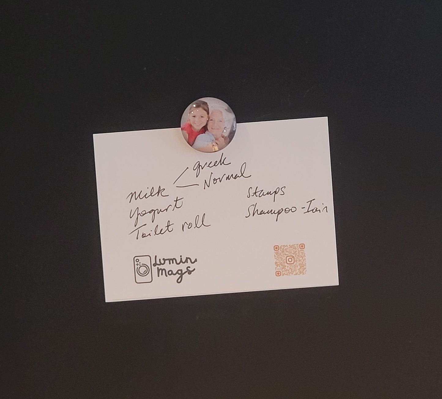 Personalised Mini Glass Photo Magnets
